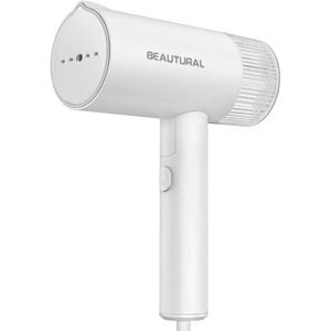 Beautural L Shaped Handheld Garment Steamer White
